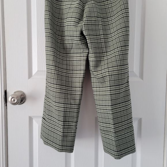 Michael Kors Collection Plaid Crop Pants - Picture 5 of 15